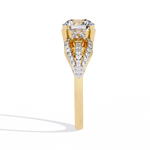 Load image into Gallery viewer, Three-stone Engagement Ring Raj Gems
