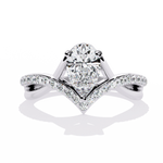 Load image into Gallery viewer, V-shaped Ring Raj Gems
