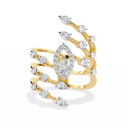 Aurora Multi-Band Diamond Ring Raj Gems