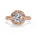 Load image into Gallery viewer, Royal Halo Twist Ring Raj Gems
