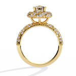 Load image into Gallery viewer, Royal Halo Twist Ring Raj Gems

