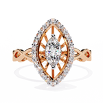 Load image into Gallery viewer, Marquise Cage Ring Raj Gems
