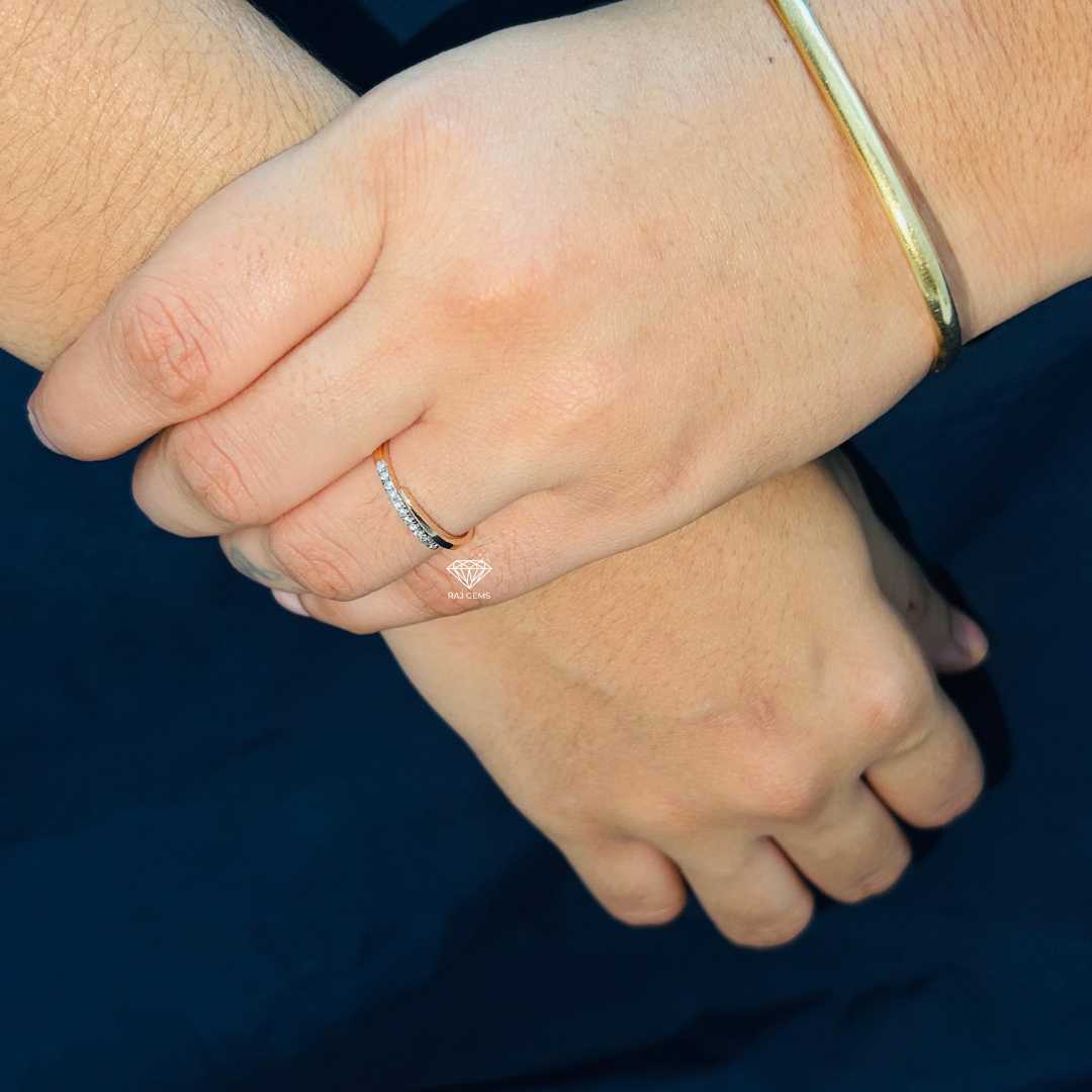 Open Diamond Wrap Ring Raj Gems