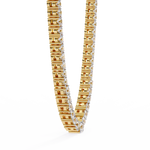 Load image into Gallery viewer, Graduated Diamond Tennis Necklace Raj Gems
