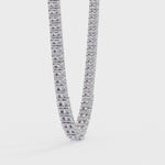Load and play video in Gallery viewer, Graduated Diamond Tennis Necklace
