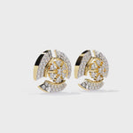 Load and play video in Gallery viewer, Post-back stud earrings
