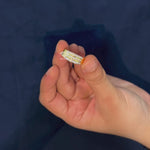 Load and play video in Gallery viewer, Lisa Row Diamond Band Engagement Ring
