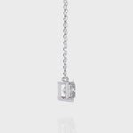 Load and play video in Gallery viewer, Emerald Cut Diamond Pendant
