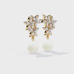 Load and play video in Gallery viewer, Hook Marquise Diamond Earring
