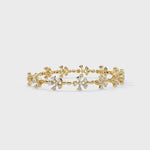 Load and play video in Gallery viewer, Floral Burst Diamond Bracelet
